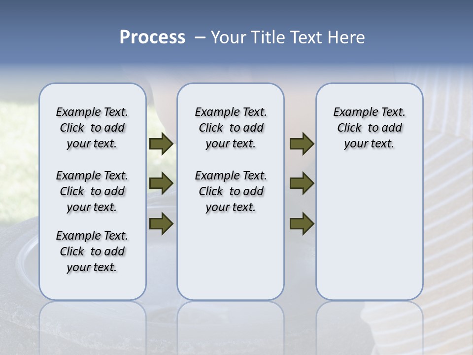 Water Fountain PowerPoint Template