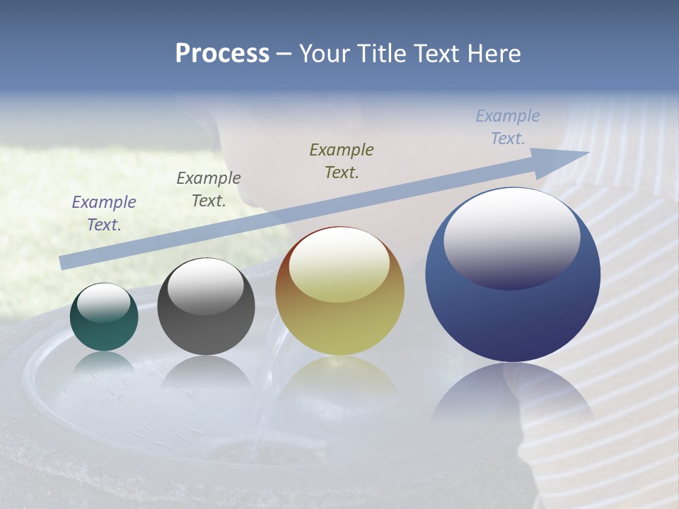 Water Fountain PowerPoint Template