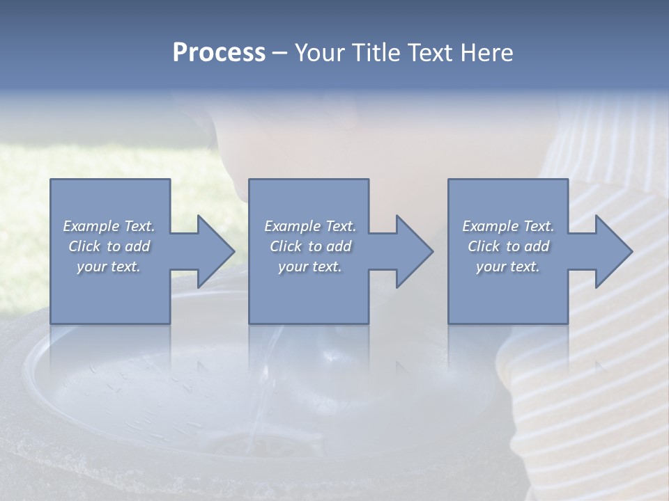 Water Fountain PowerPoint Template