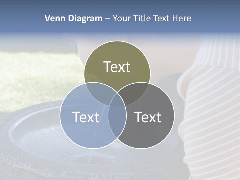 Water Fountain PowerPoint Template