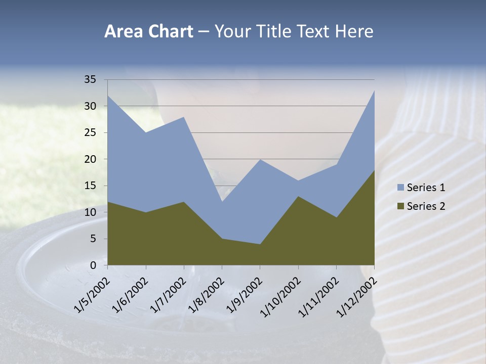 Water Fountain PowerPoint Template
