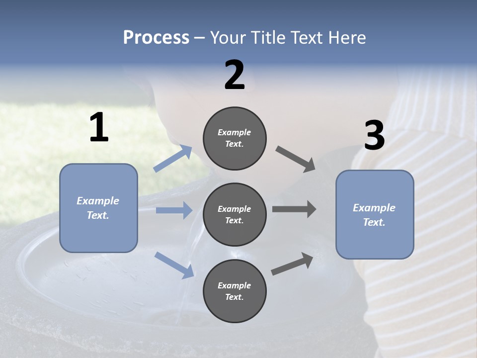 Water Fountain PowerPoint Template