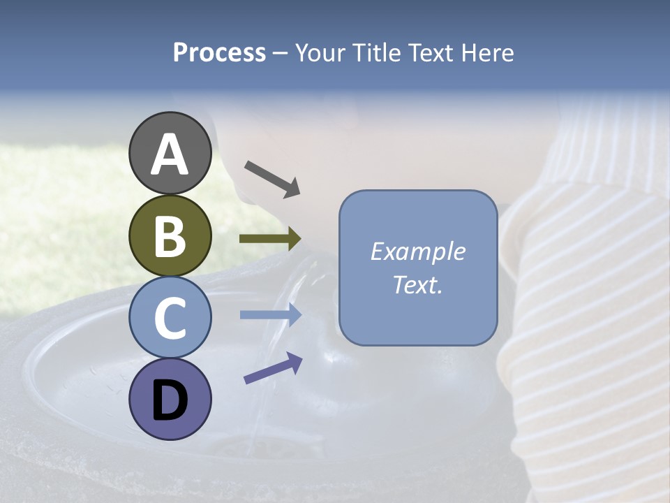 Water Fountain PowerPoint Template