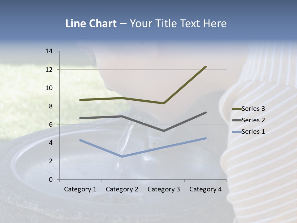 Water Fountain PowerPoint Template