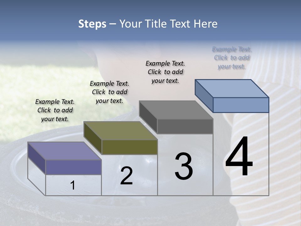 Water Fountain PowerPoint Template