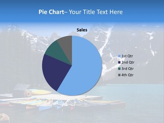 Moraine Lake, Canada PowerPoint Template