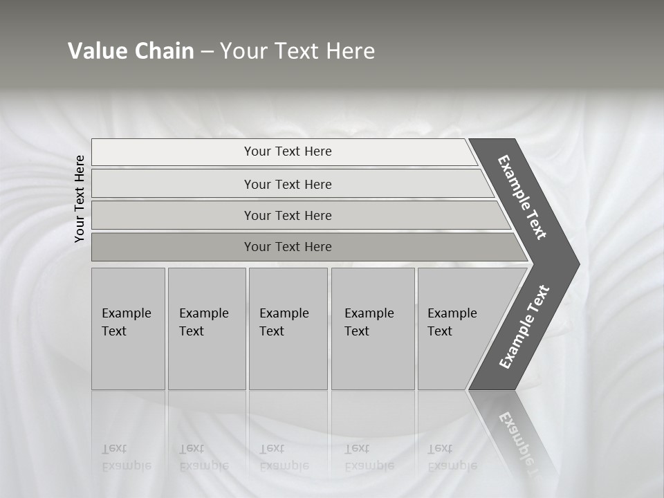 A Person Holding A Statue With Their Hands PowerPoint Template