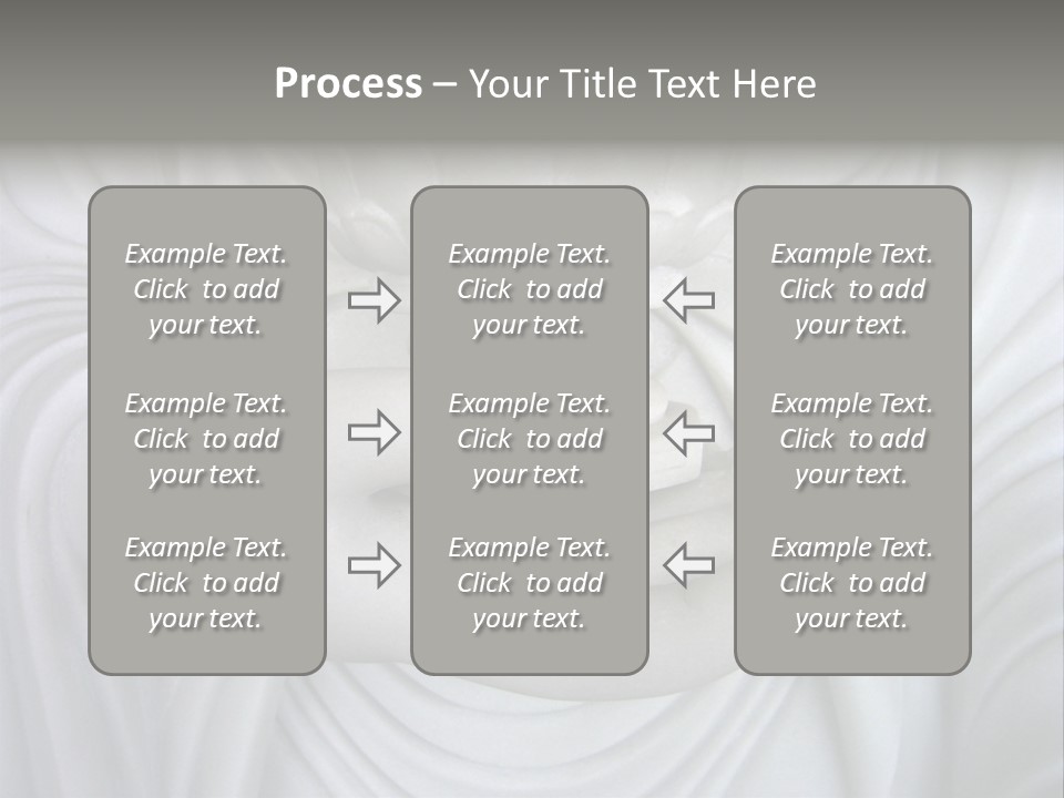 A Person Holding A Statue With Their Hands PowerPoint Template