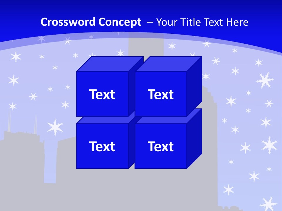 Sears Tower Chicago In Winter With Falling Snow Jpg PowerPoint Template