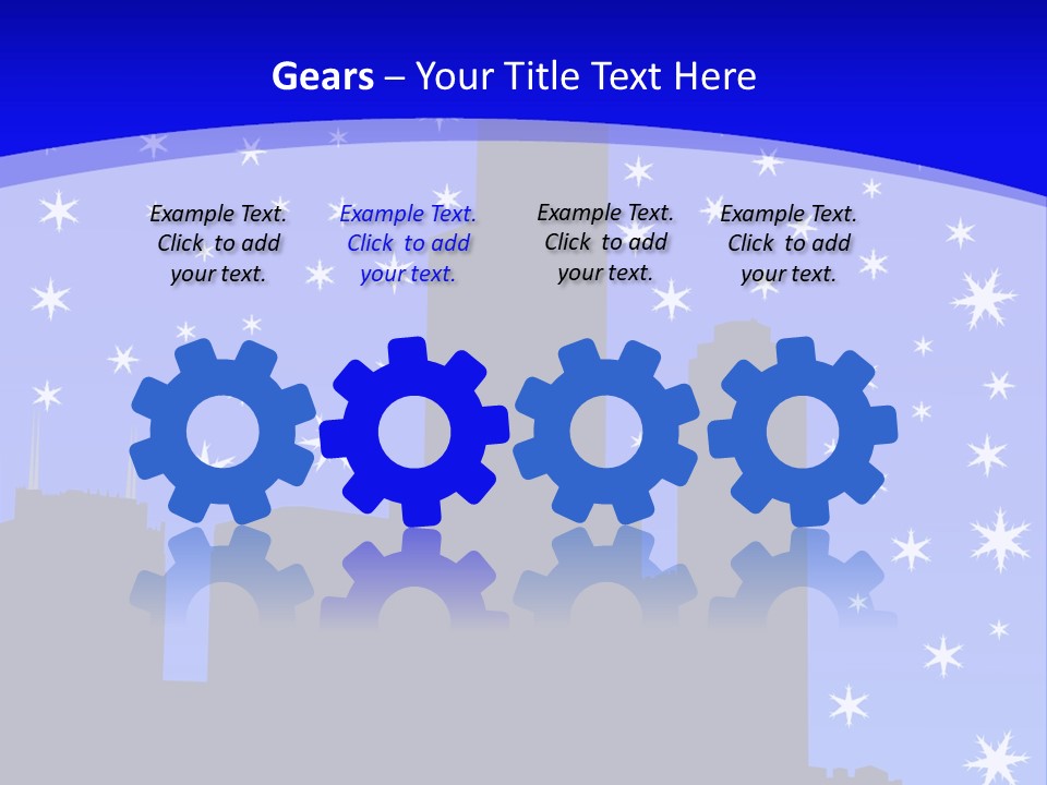 Sears Tower Chicago In Winter With Falling Snow Jpg PowerPoint Template