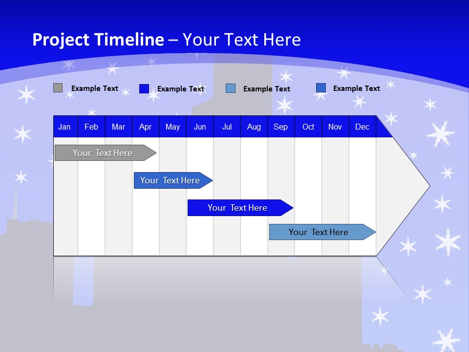 Sears Tower Chicago In Winter With Falling Snow Jpg PowerPoint Template