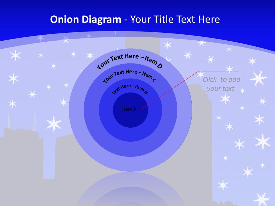 Sears Tower Chicago In Winter With Falling Snow Jpg PowerPoint Template