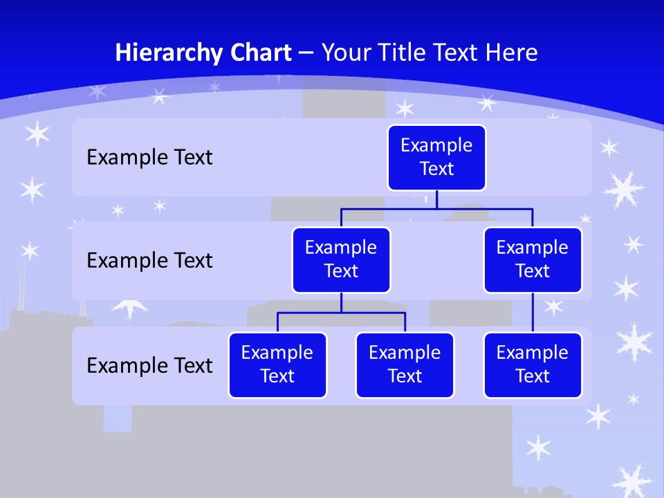 Sears Tower Chicago In Winter With Falling Snow Jpg PowerPoint Template