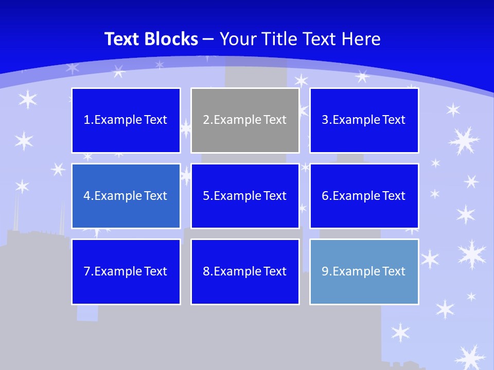 Sears Tower Chicago In Winter With Falling Snow Jpg PowerPoint Template