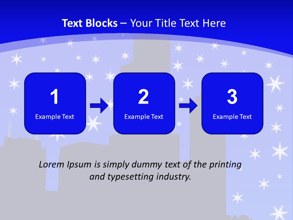 Sears Tower Chicago In Winter With Falling Snow Jpg PowerPoint Template