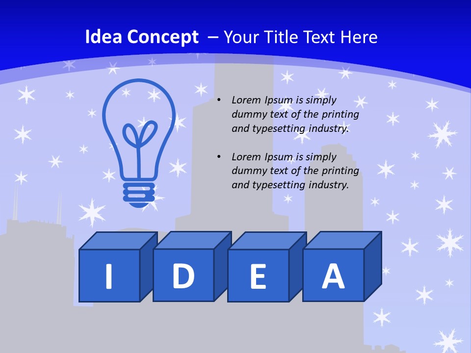 Sears Tower Chicago In Winter With Falling Snow Jpg PowerPoint Template