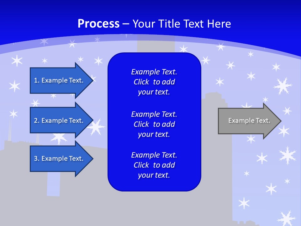 Sears Tower Chicago In Winter With Falling Snow Jpg PowerPoint Template