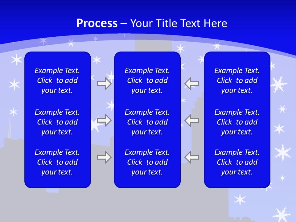 Sears Tower Chicago In Winter With Falling Snow Jpg PowerPoint Template