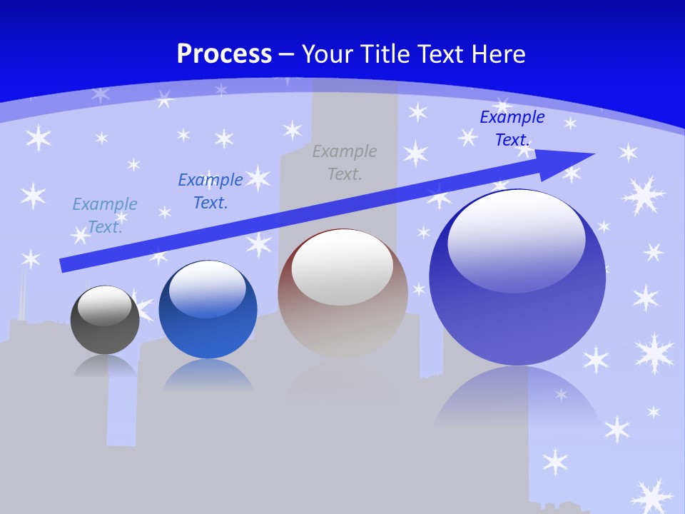 Sears Tower Chicago In Winter With Falling Snow Jpg PowerPoint Template