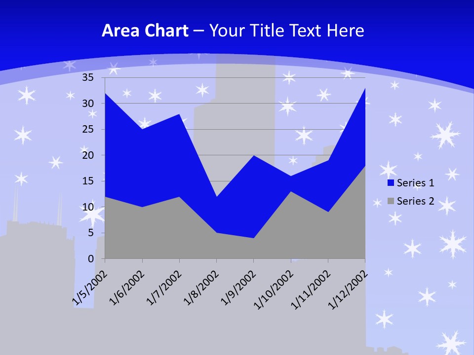 Sears Tower Chicago In Winter With Falling Snow Jpg PowerPoint Template