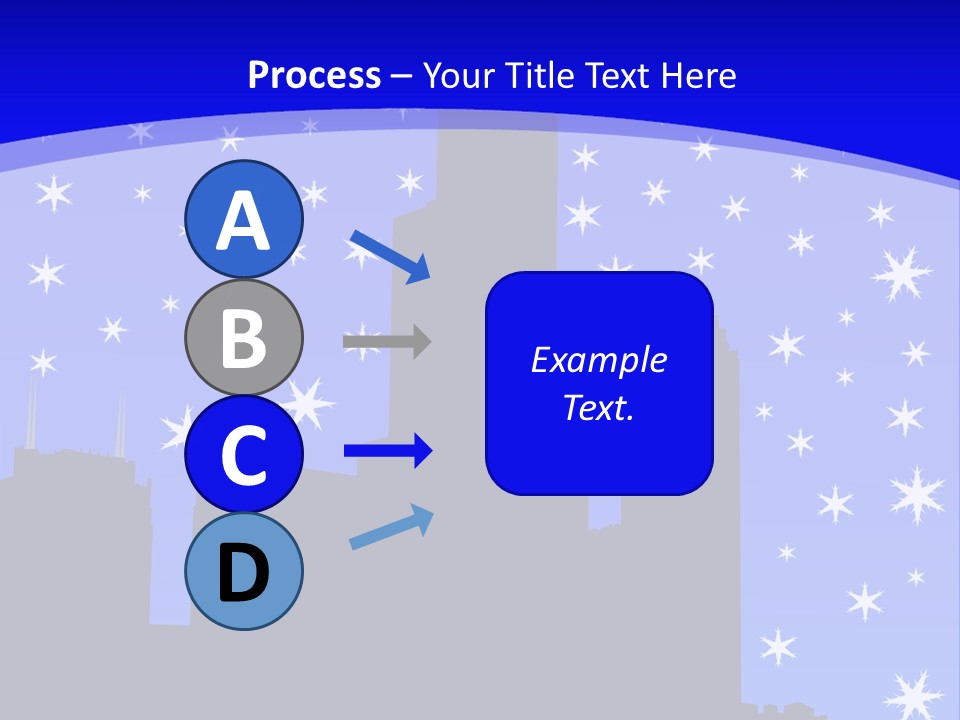 Sears Tower Chicago In Winter With Falling Snow Jpg PowerPoint Template
