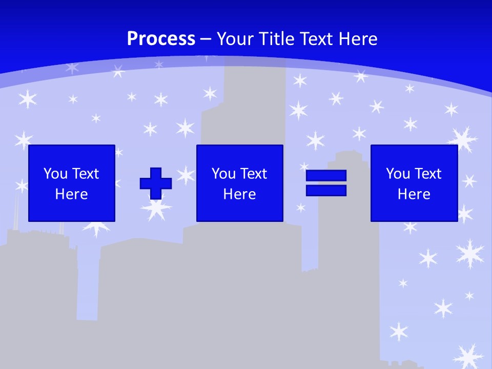 Sears Tower Chicago In Winter With Falling Snow Jpg PowerPoint Template