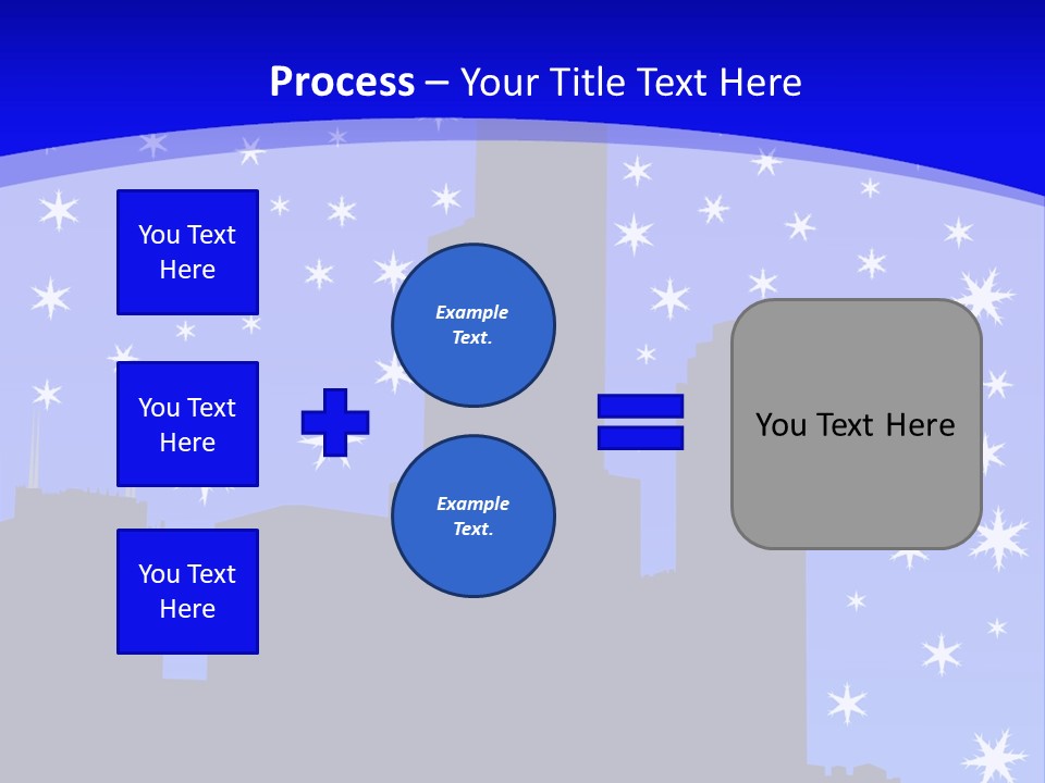 Sears Tower Chicago In Winter With Falling Snow Jpg PowerPoint Template