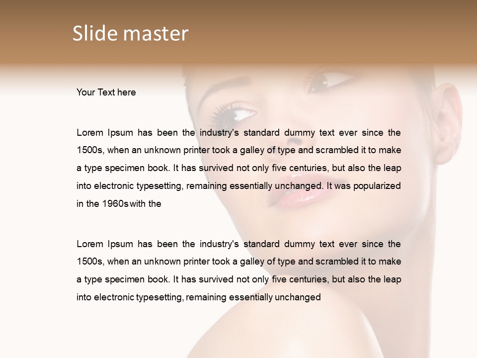 Landscape Image During Sunset And The Birds Flying PowerPoint Template