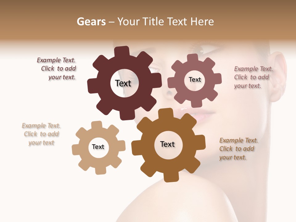 Landscape Image During Sunset And The Birds Flying PowerPoint Template