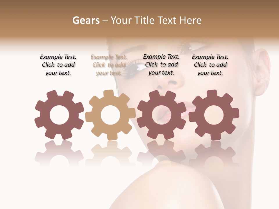 Landscape Image During Sunset And The Birds Flying PowerPoint Template