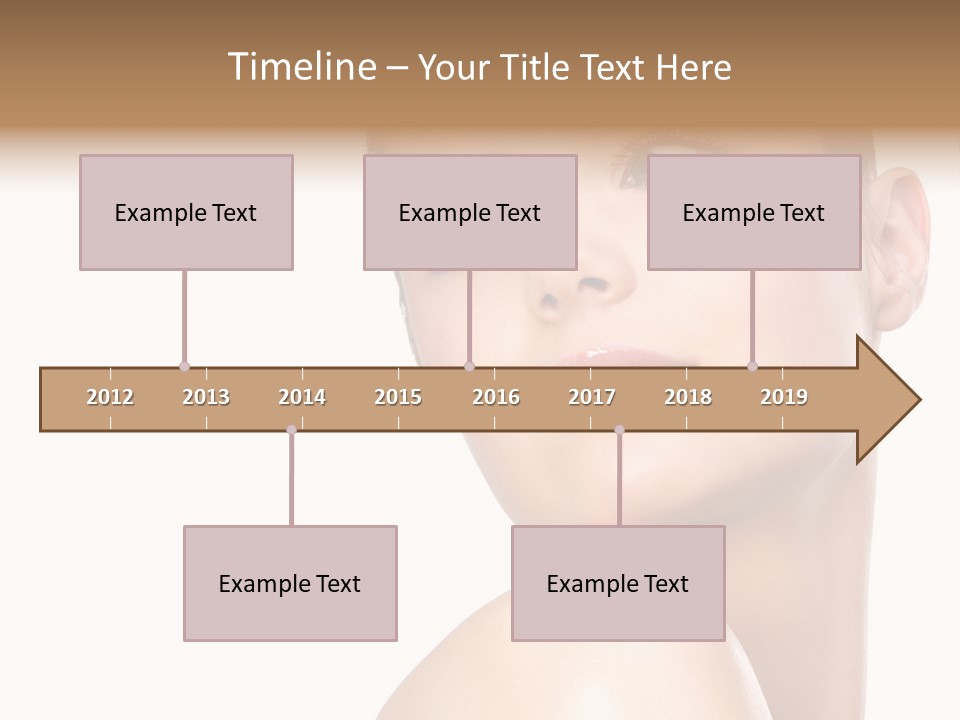 Landscape Image During Sunset And The Birds Flying PowerPoint Template