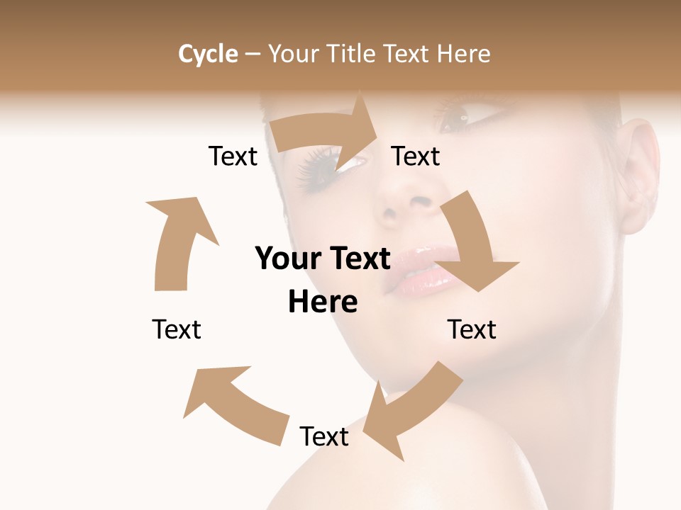 Landscape Image During Sunset And The Birds Flying PowerPoint Template