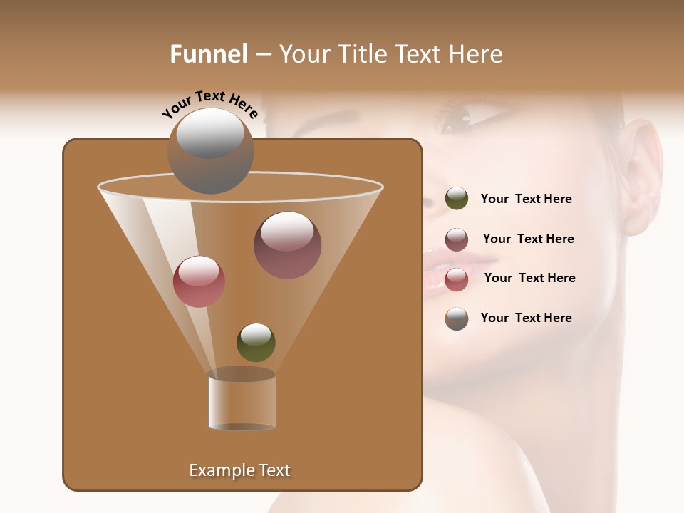 Landscape Image During Sunset And The Birds Flying PowerPoint Template