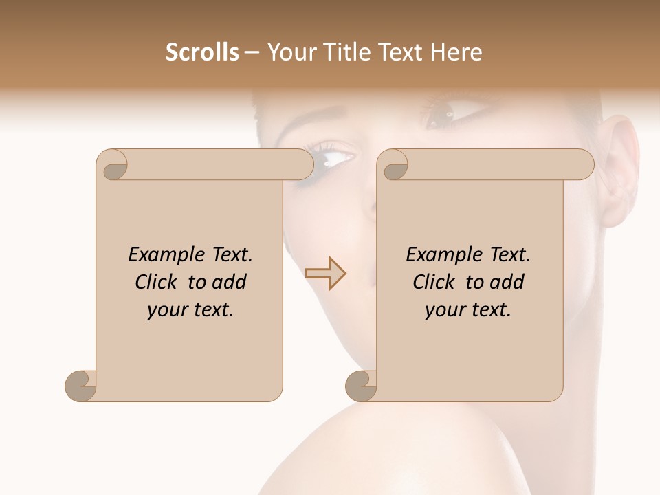 Landscape Image During Sunset And The Birds Flying PowerPoint Template
