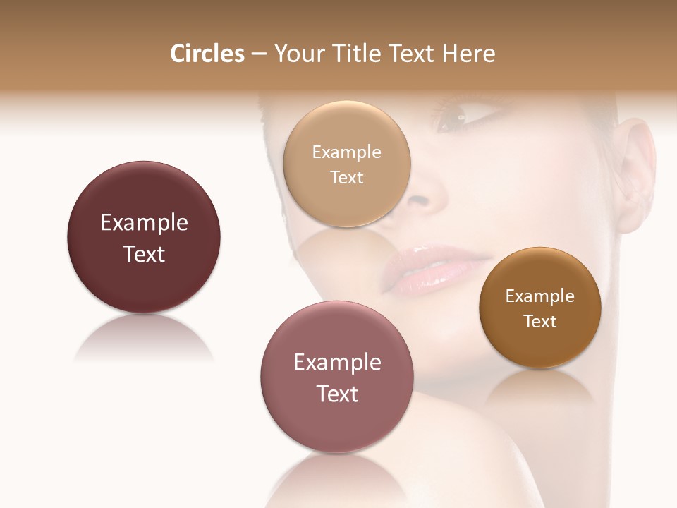 Landscape Image During Sunset And The Birds Flying PowerPoint Template