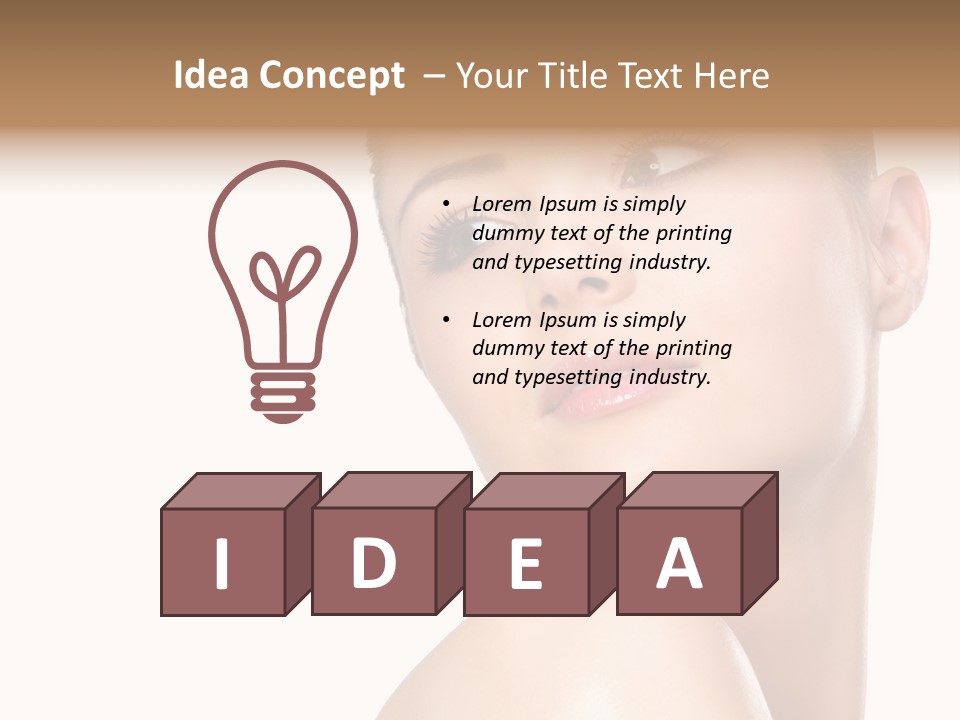 Landscape Image During Sunset And The Birds Flying PowerPoint Template