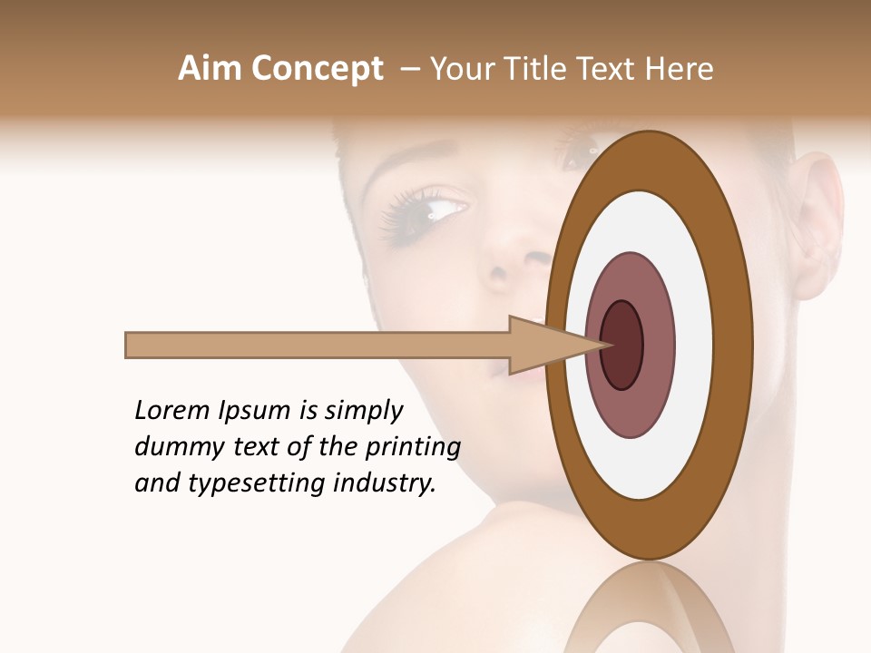 Landscape Image During Sunset And The Birds Flying PowerPoint Template