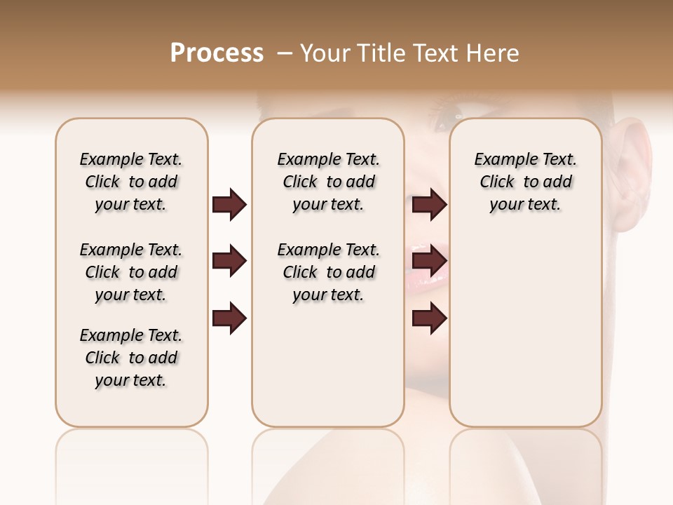 Landscape Image During Sunset And The Birds Flying PowerPoint Template