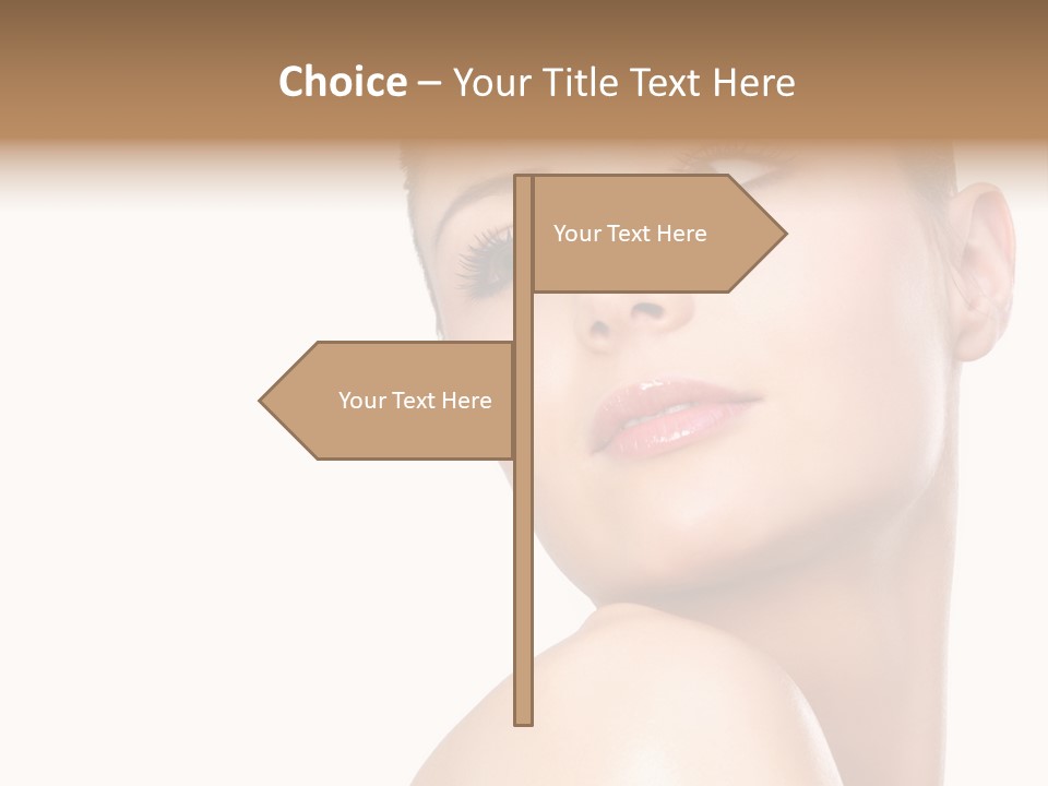 Landscape Image During Sunset And The Birds Flying PowerPoint Template