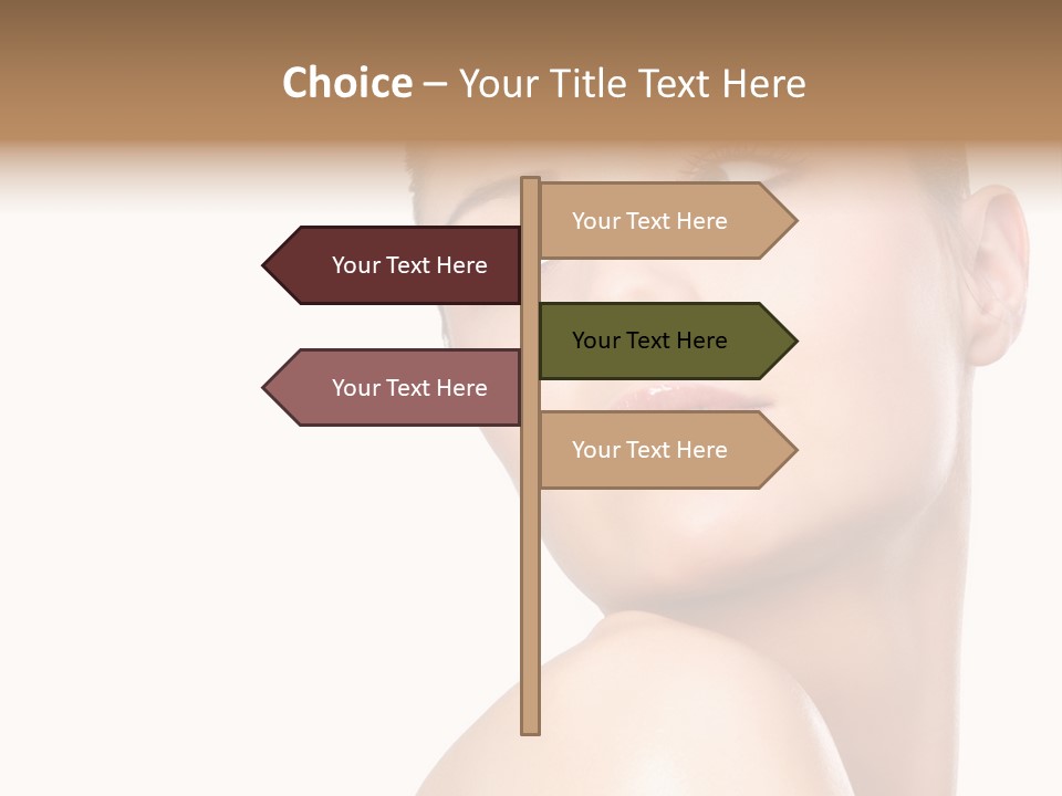 Landscape Image During Sunset And The Birds Flying PowerPoint Template