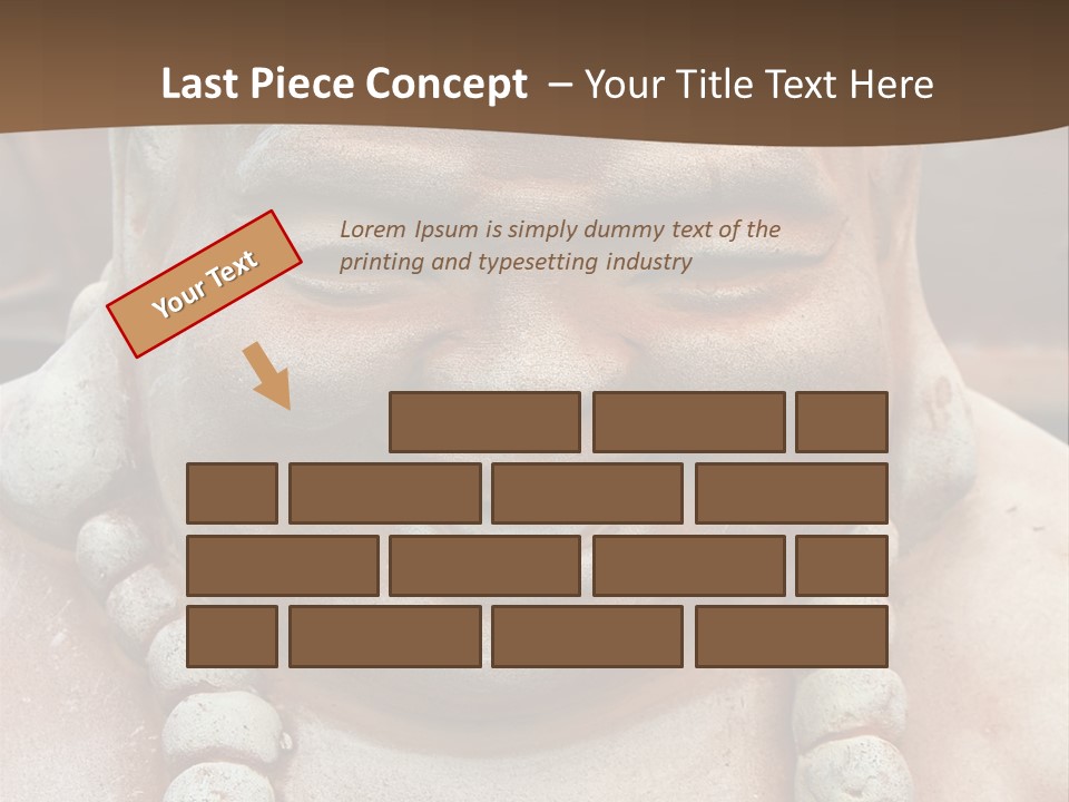 Laughing Buddha Statue PowerPoint Template