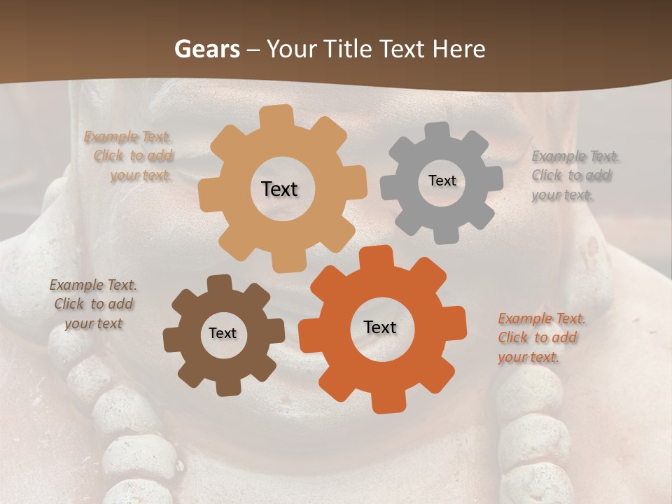 Laughing Buddha Statue PowerPoint Template