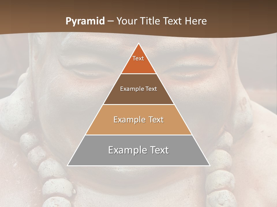 Laughing Buddha Statue PowerPoint Template