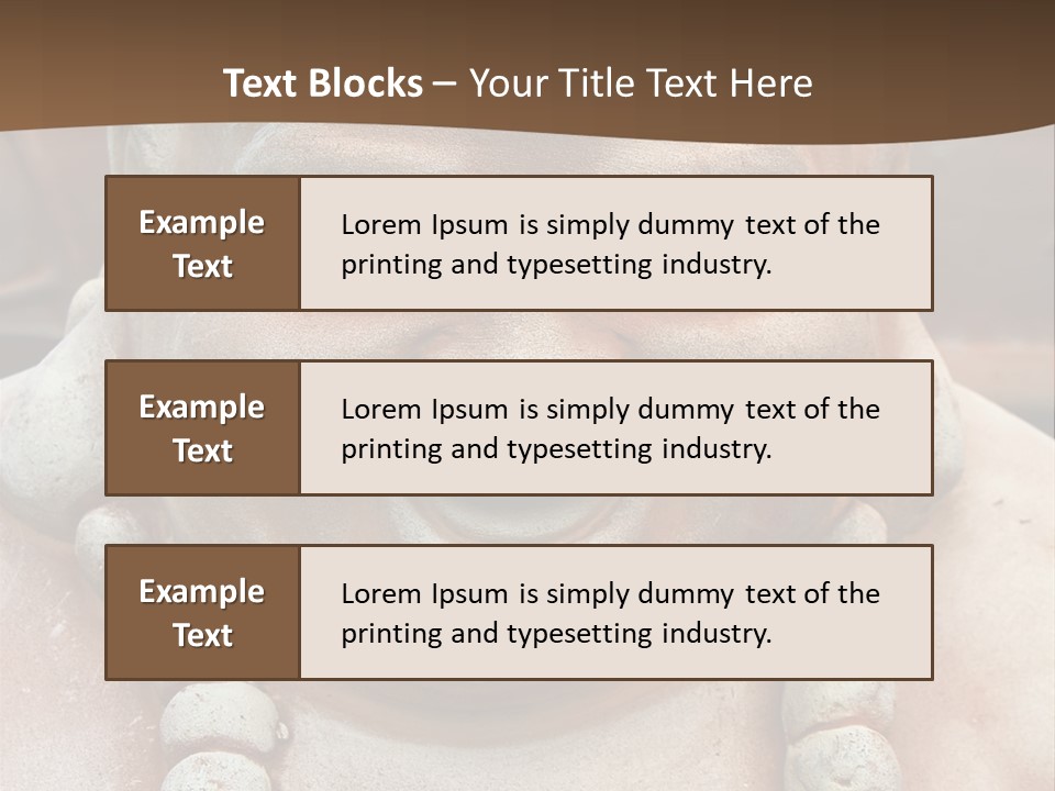 Laughing Buddha Statue PowerPoint Template