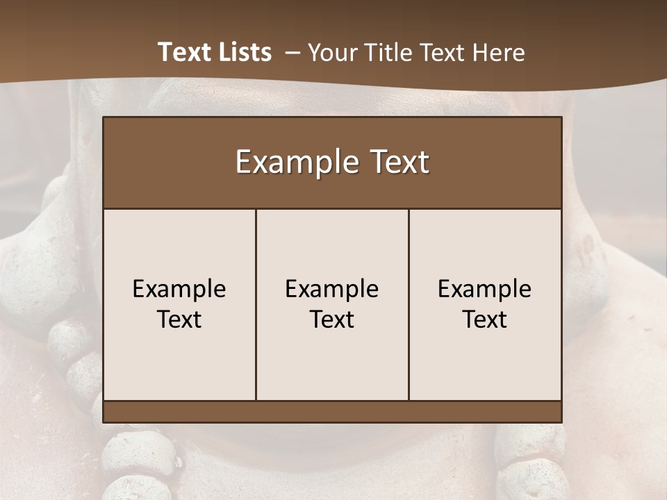 Laughing Buddha Statue PowerPoint Template