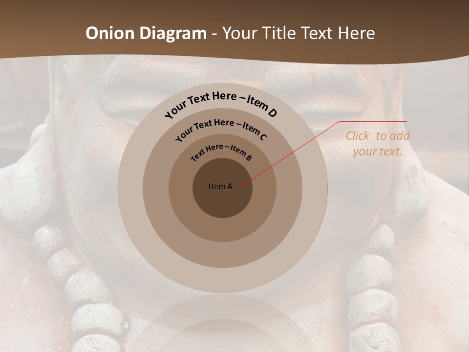 Laughing Buddha Statue PowerPoint Template