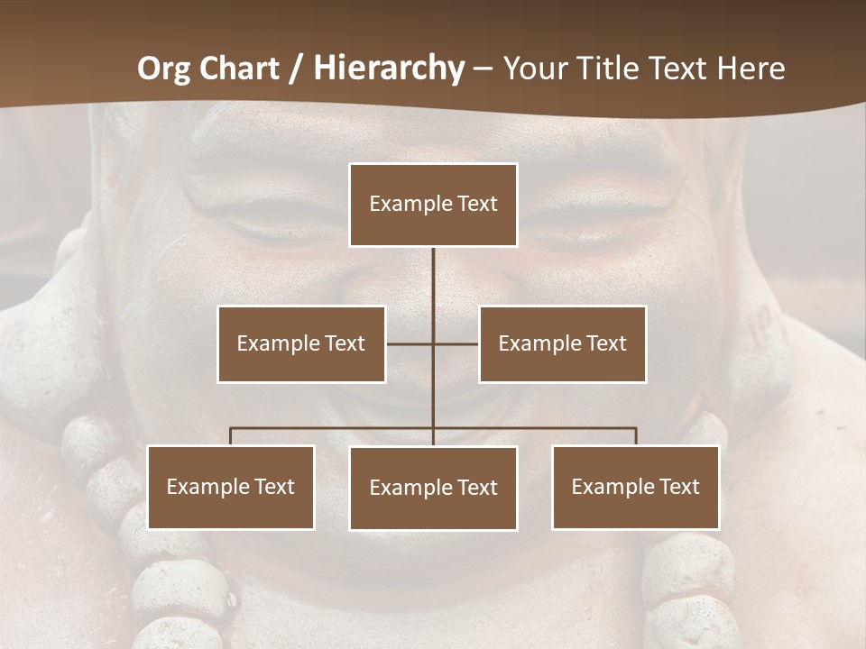Laughing Buddha Statue PowerPoint Template