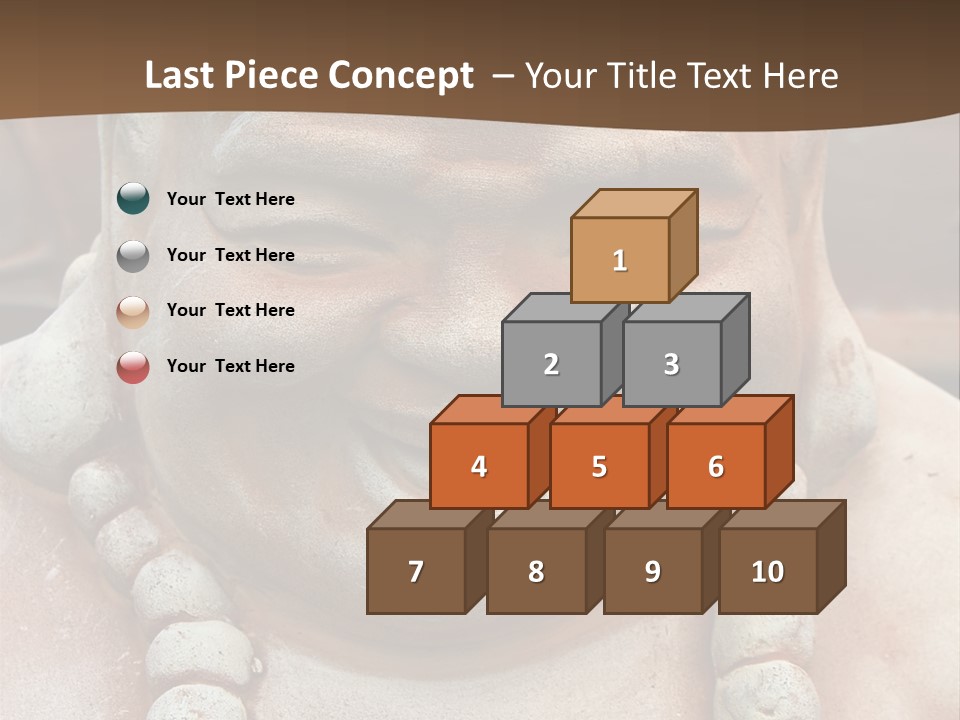 Laughing Buddha Statue PowerPoint Template