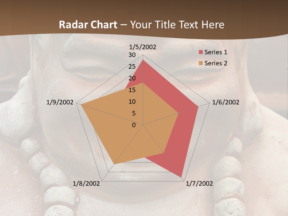 Laughing Buddha Statue PowerPoint Template