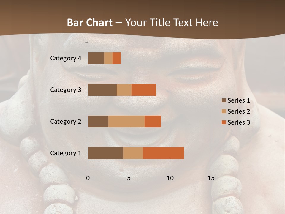 Laughing Buddha Statue PowerPoint Template